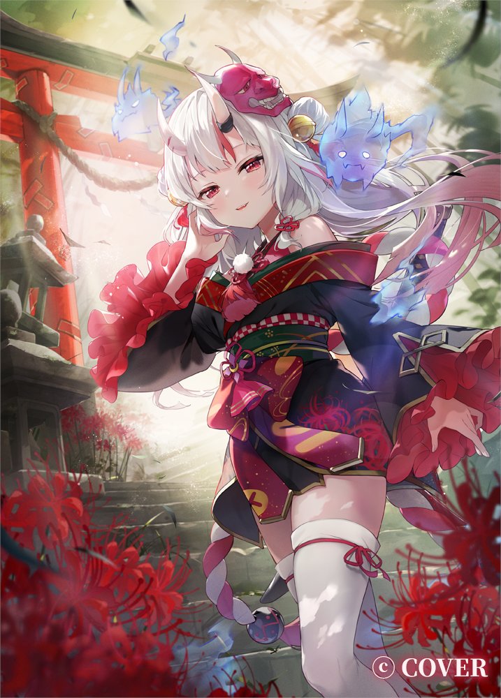 MochidArt_106's tweet image. 😈本日発売『アヤカシヴァーミリオン』に収録の #百鬼あやめ 様のイラストを担当させていただきました。ガラっと雰囲気の違う2枚になっているので、ぜひ両方揃えてもらえると嬉しいです…！
hololive-official-cardgame.com/products/post/…

@hololive_OCG
#ホロライブ #ホロカ