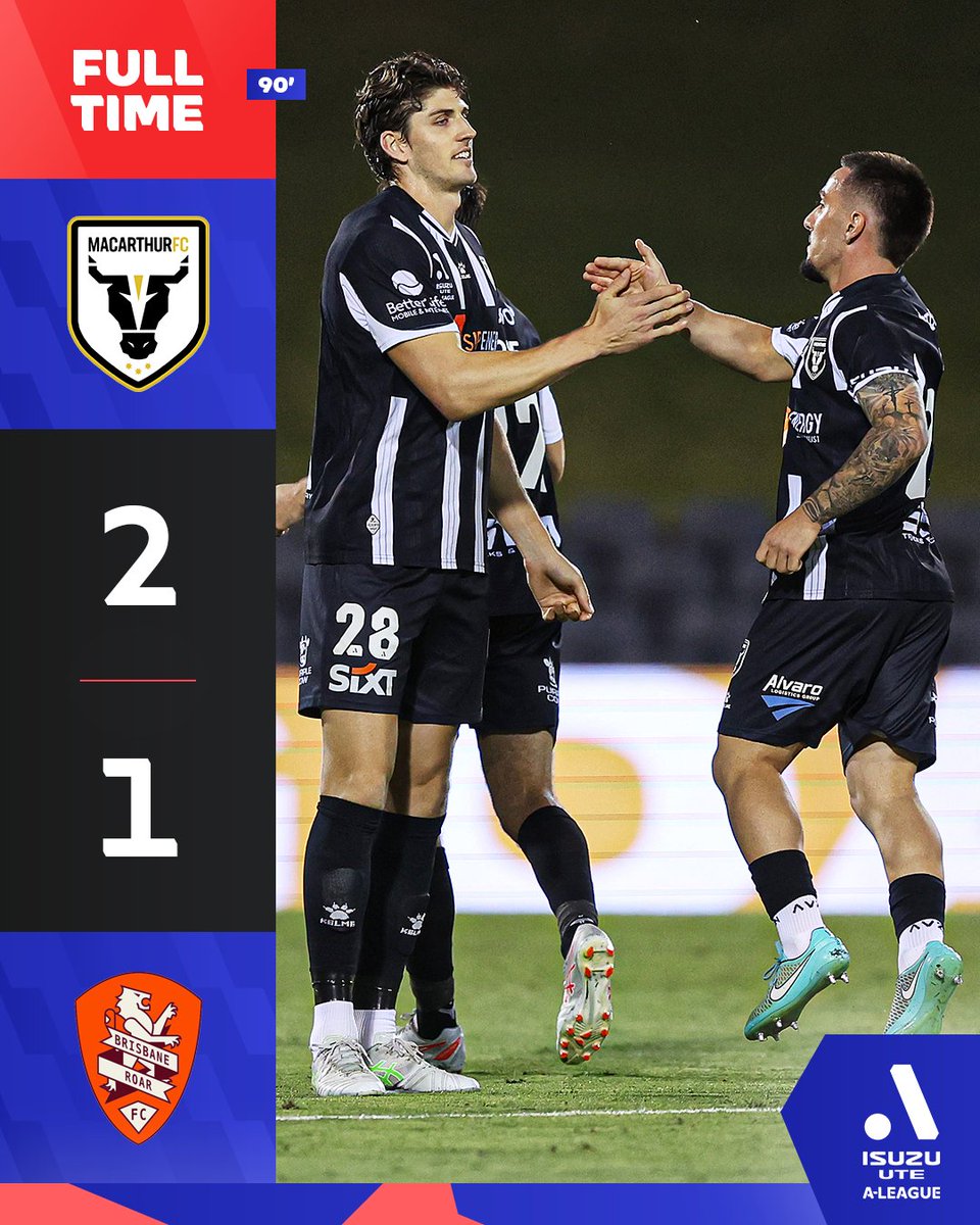 aleaguemen's tweet photo. Harry Sawyer stepped up to the spot and called GAME for Macarthur in their come-from-behind win 🥇
What a performance.
Stream #MACvBRI live and exclusive on Paramount+ https://t.co/nJvfNeN2uT