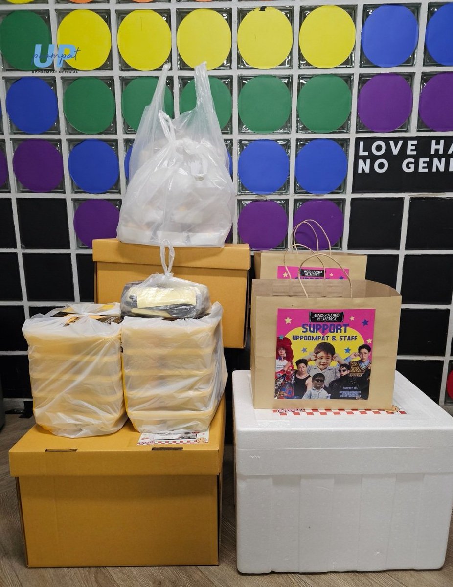 Food Support วันซ้อม UPGRADED MOMENTS UPPOOMPAT BIRTHDAY EXCLUSIVE FANMEET 2025

19 December 2025

🍱ภารกิจส่งอาหารให้น้องอัพและทีมงานในวันนี้เรียบร้อยแล้วค่ะ
🥗 Our mission sending food support for N'Up and staff completed!​

#SupUPnow #มาโยของอัพ
#uppoompat