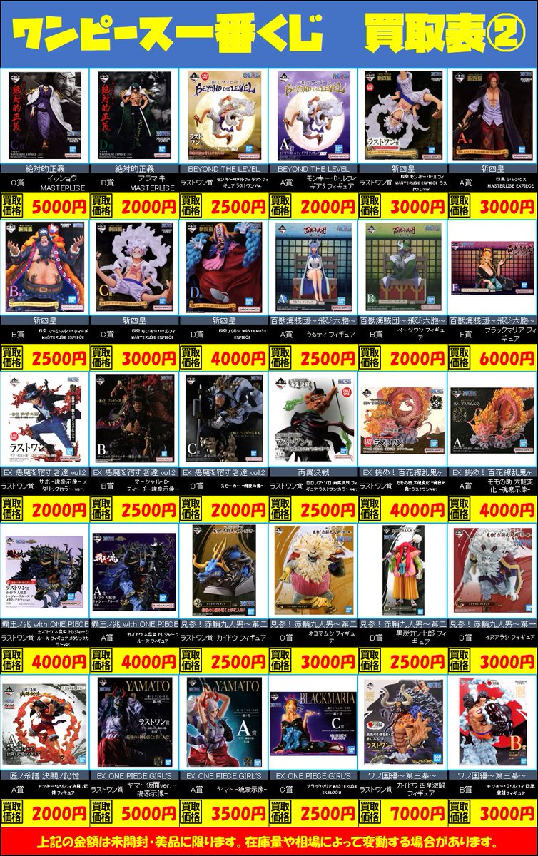 最終値下げ価格❗️ フィギュアいろいろまとめ売り ③ 35個セット Amazon.co.jp: バンプレスト 一番くじ ワンピース EX 悪魔を宿す者達 A