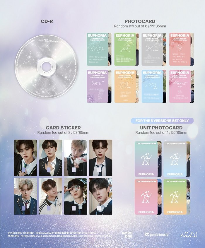 ALD1 EUPHORIA musicplant 限定 ユニット トレカ C ALD1 Euphoria