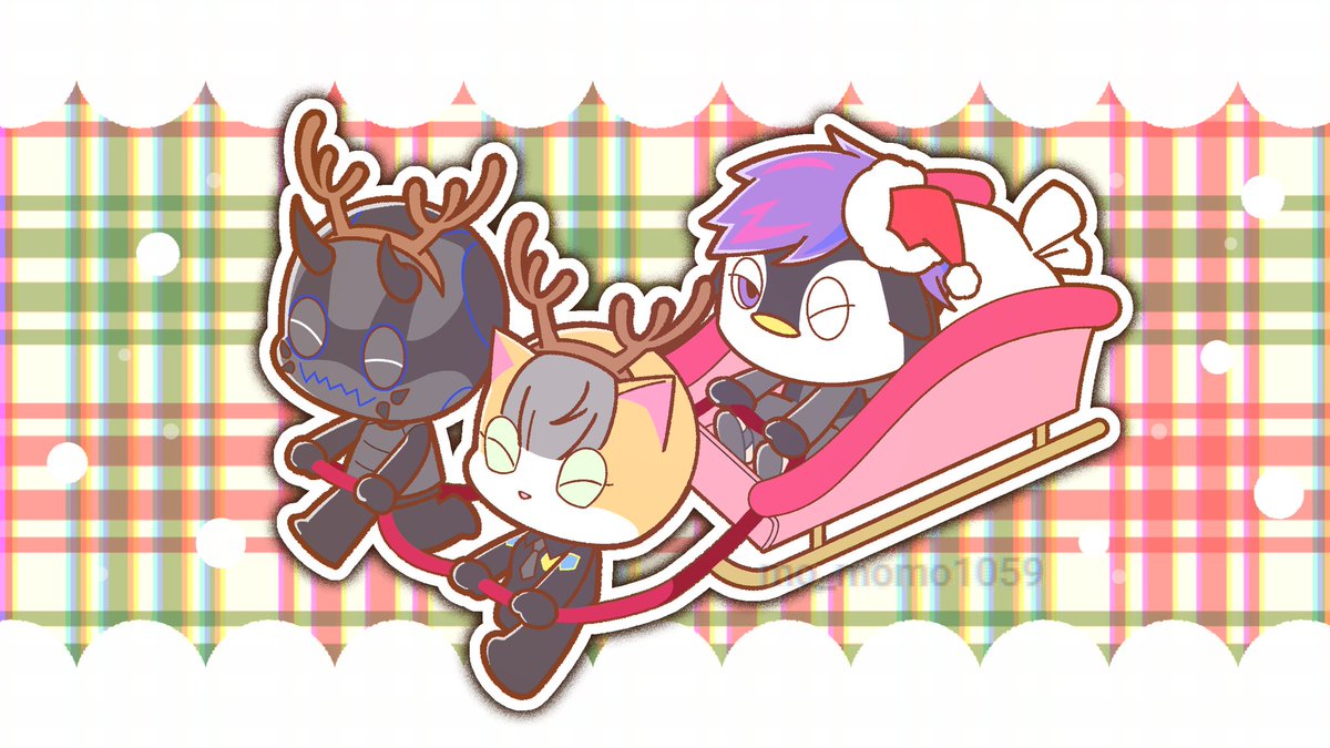 （再掲＋加筆）🎂🎄もうすぐなのでクリスマスなハピセ🎅🍗
#ストグラファンアート
#い・らくすと 
#selly55
#なるせかいたよ