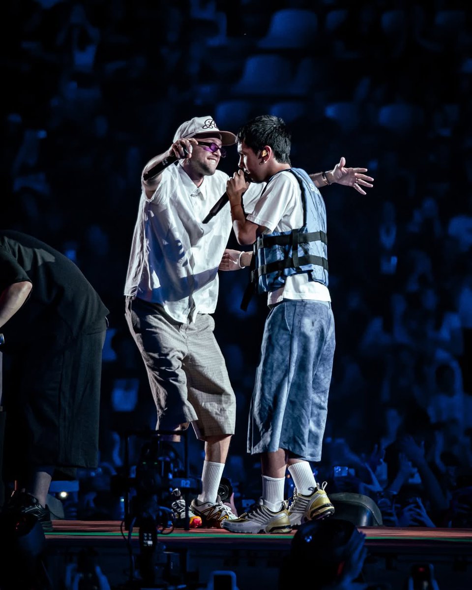 MiloJData_'s tweet image. Algunos de los invitados de Milo J en su primera fecha en Vélez🏟️🔥