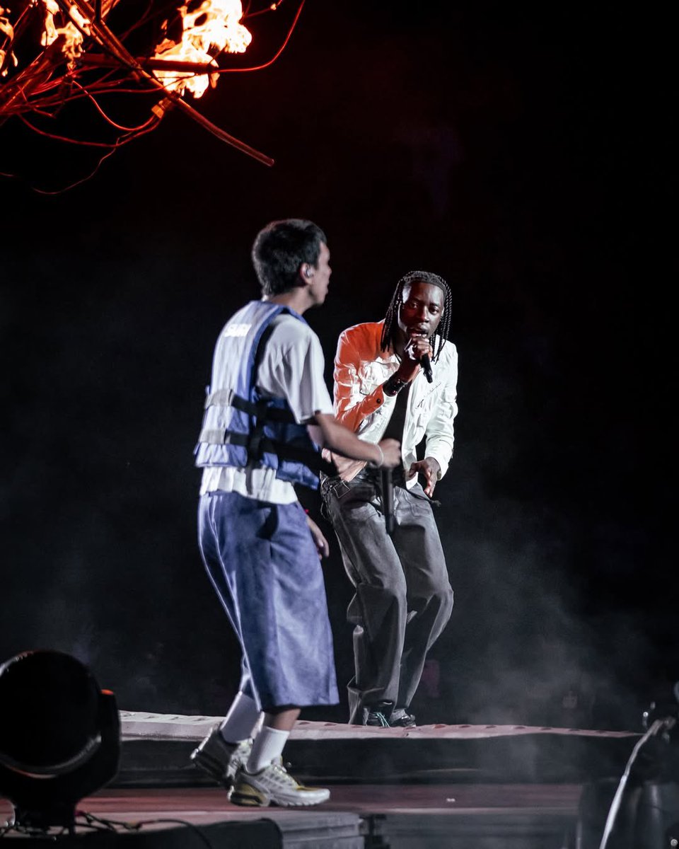 MiloJData_'s tweet image. Algunos de los invitados de Milo J en su primera fecha en Vélez🏟️🔥