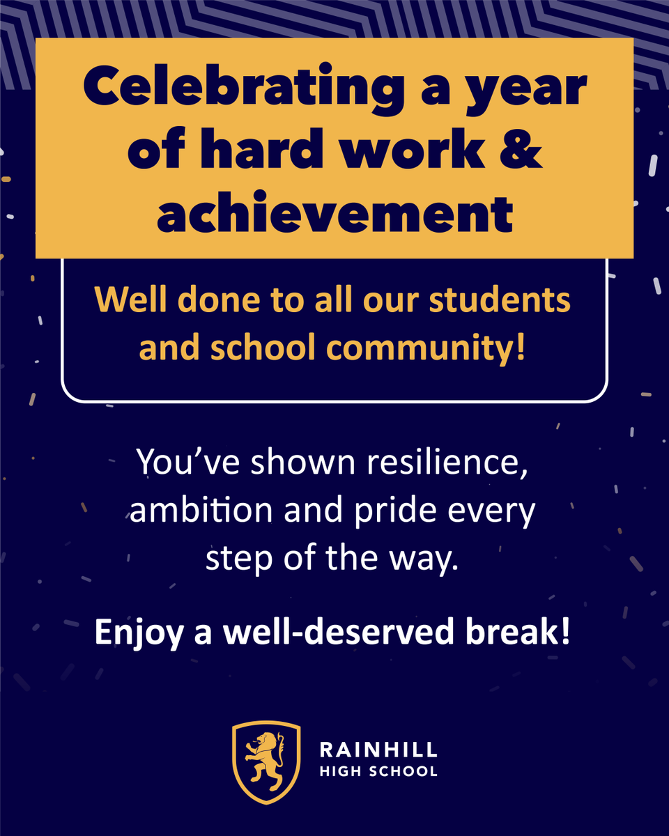 RAINHILL HIGH SCHOOL tweet media