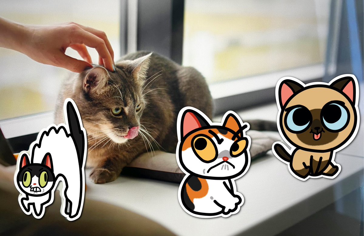 NEW STICKER!!! 🌒👄🌘✨
พาน้องๆมาเข้าฉาก! 
#IFEXPOWINTER2025 
#IFEXPOWINTER25