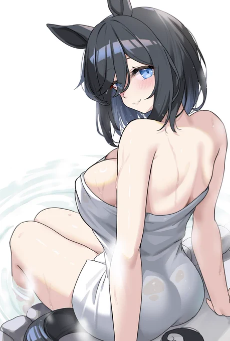 今日も寒かったので温泉に入りたい…