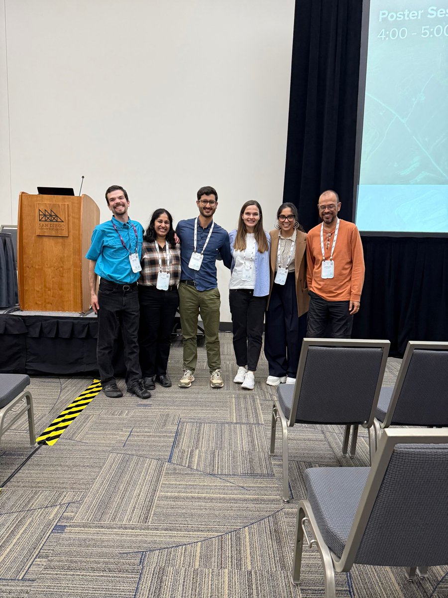 ClimateChangeAI's tweet image. We were excited about the great turnout at our #NeurIPS2025 workshop! A big thank you also to all our reviewers, keynote speakers, panelists, organizers &amp;amp; our sponsors @Mila_Quebec &amp;amp; @Microsoft. 🎉 

Explore all accepted submissions &amp;amp; watch the recording:  climatechange.ai/events/neurips…