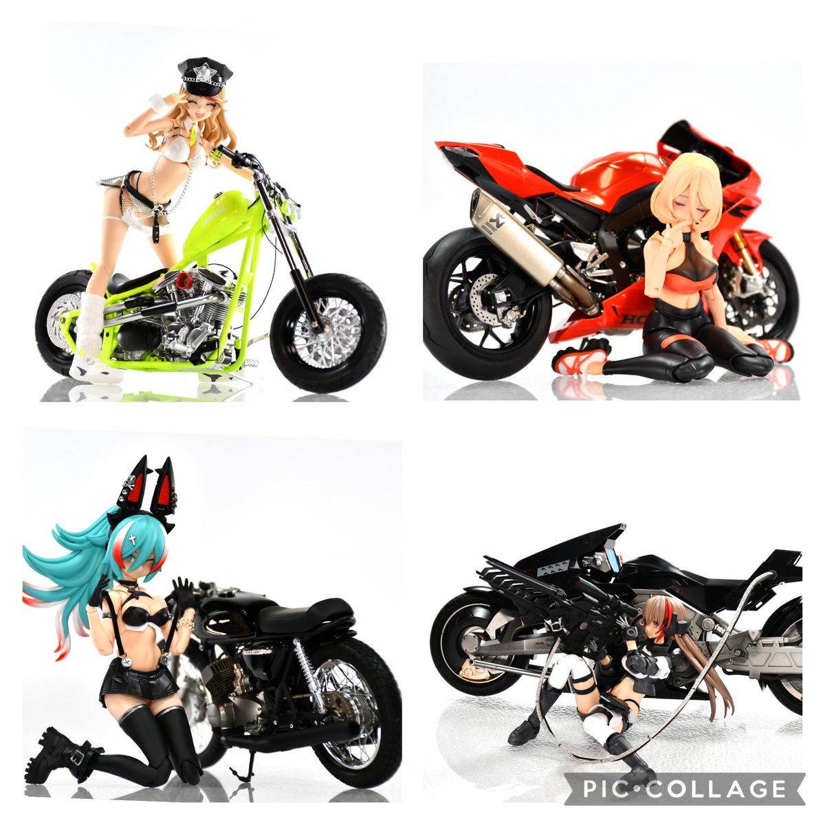 ②次はガール＆バイク ・一条星羅 & YAMAHA XV1600 “N.Y.C” ・B/D