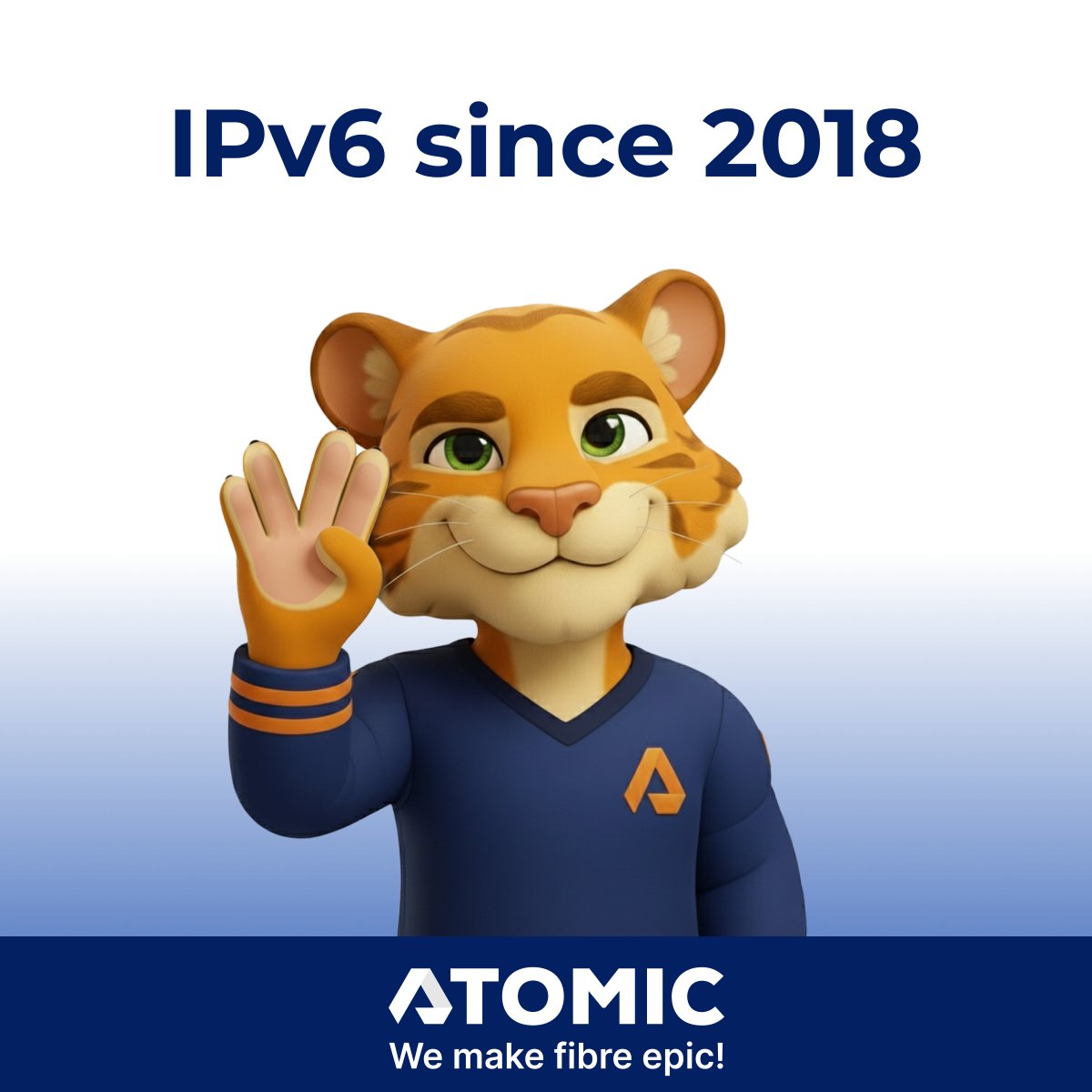Atomic has been providing IPv6 since 2018. Here are 10 reasons to enable IPv6: atomic.co.za/docs/ipv6