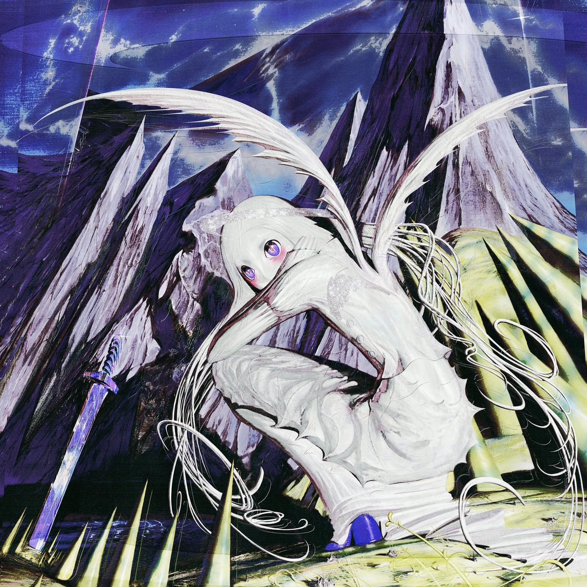 9liccc0's tweet image. Cover art for @angel_6sta  ANNO DOMINI - i\believe\in\angels