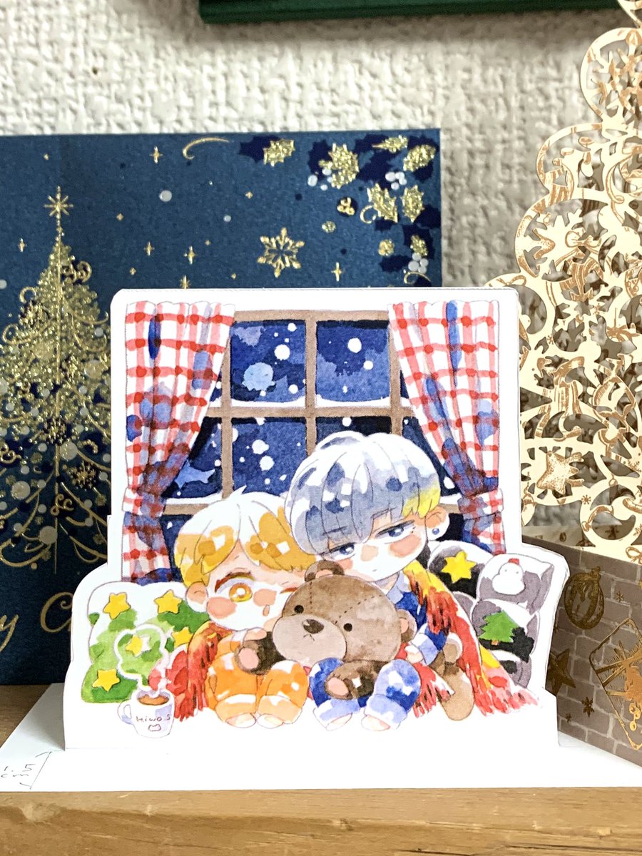 🎅ネップリ登録しました🎄

今回はましかくプリントサイズで描きましたがポストカード印刷でペーパースタンドにもできます〜✂️💕

#俺の可愛い弟は