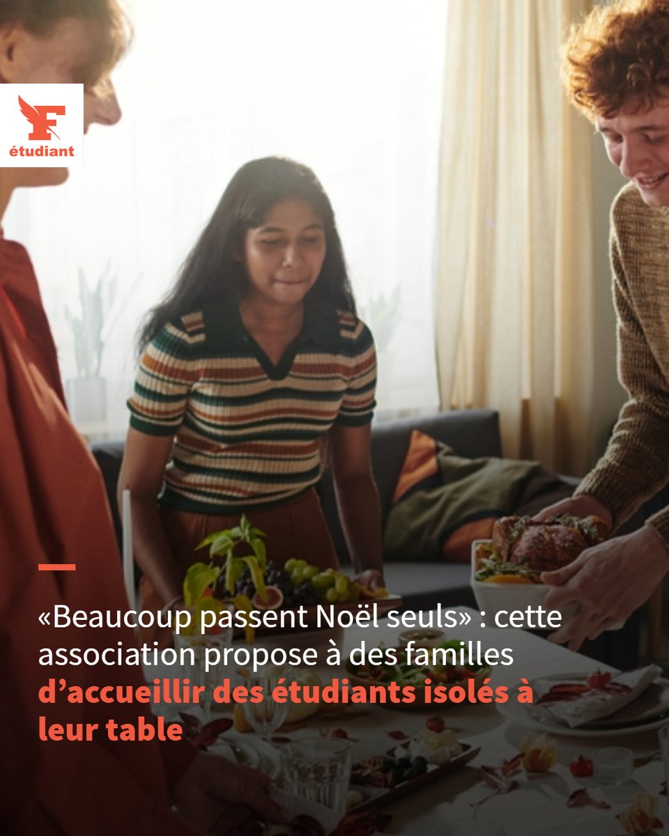 Figaro_Etudiant's tweet image. Chaque année, de nombreux étudiants – notamment étrangers – passent Noël seuls, loin de leur famille 🎄
➡️ l.lefigaro.fr/zrfR
@StudHelp_