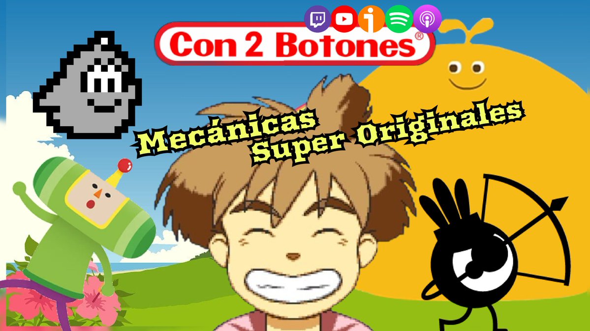 Con2botones's tweet image. ‼️Este Domingo‼️

🚨Mecánicas Originales🚨

Participan:
🔸@C4rtuchoDigit4l
🔸@Indieseables
🔸@donpinpon

🟪Twitch
(Domingo 16:00h)
twitch.tv/con2botones?sr…

🟥YouTube:
(Poco después del directo)
youtube.com/@Con2BotonesPo…