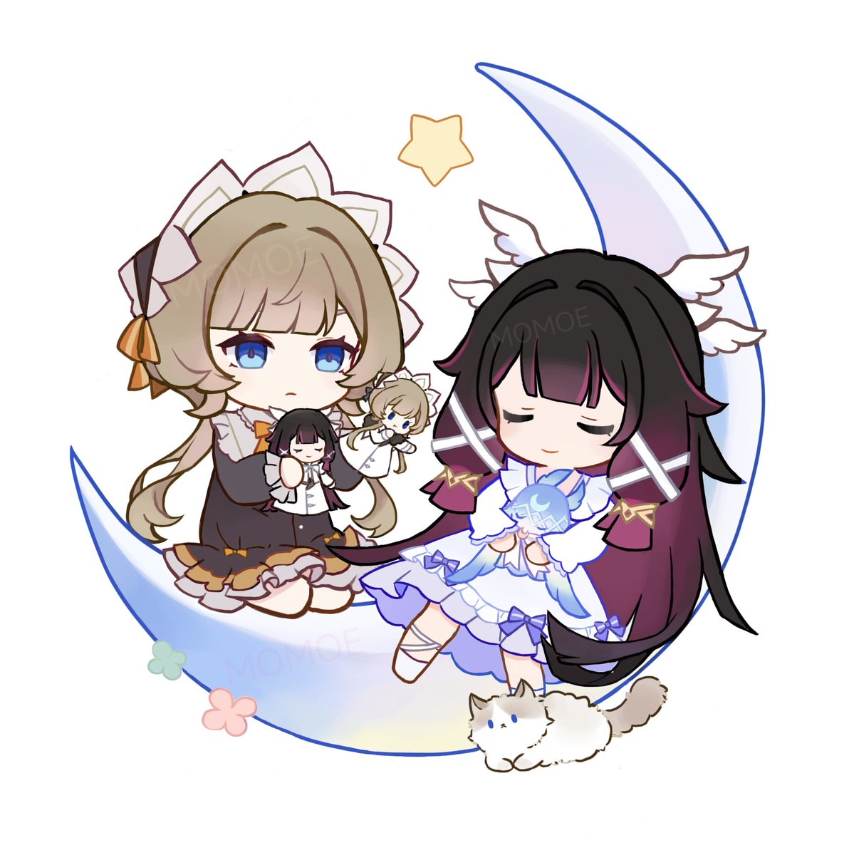 Insei8's tweet image. #Sandrone #Columbina #sandbina #Genshinimpac