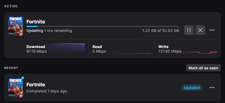 _sem_e's tweet image. I'm sorry what? I updated yesterday @FortniteStatus