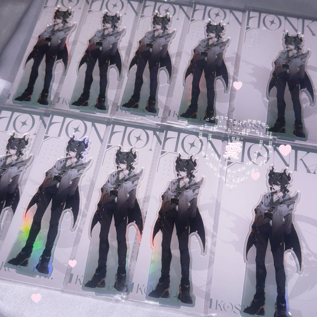 ゴスチアモ タペストリー▪️アクリルスタンド コズマの立ち絵アクスタ届いた