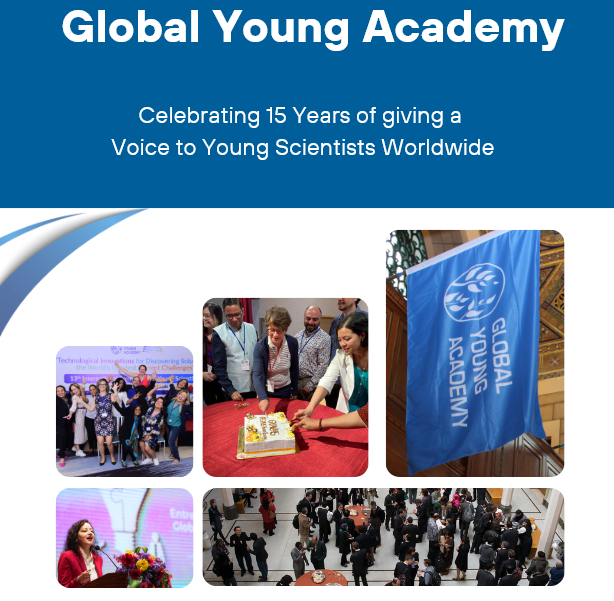 GlobalYAcademy's tweet photo. As the GYA’s 15 Year Anniversary draws to a close, we’re thrilled to unveil a new publication celebrating this milestone, and look ahead with excitement as we continue to empower #ECRs and amplify their impact on #science and society.
#GYA15YearsYoung

https://t.co/Qkr2PiNJEc https://t.co/vXyoo2TQuz