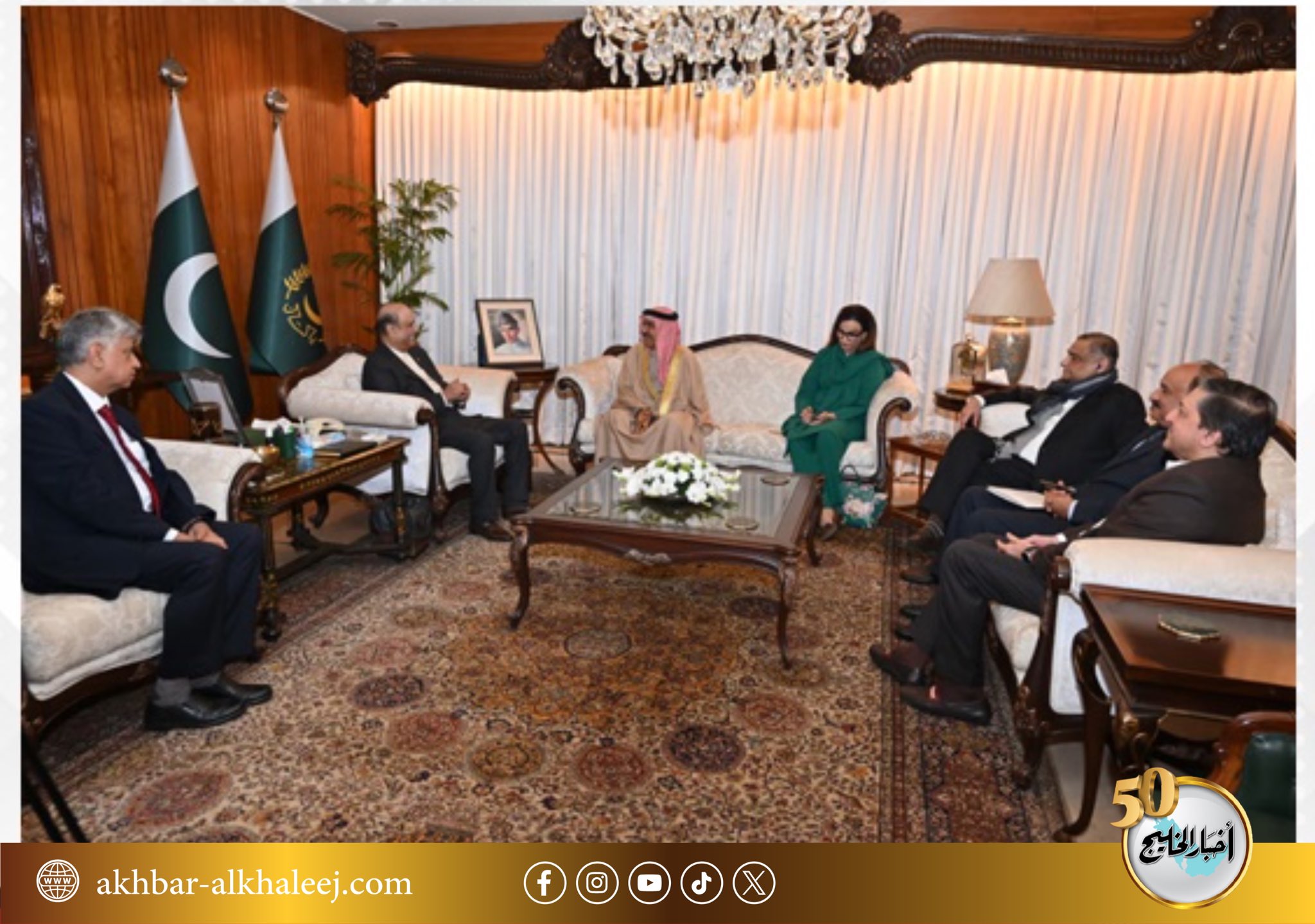 فخامة رئيس جمهورية باكستان الإسلامية يستقبل سفير مملكة البحرين لدى جمهورية باكستان الإسلامية #البحرين 