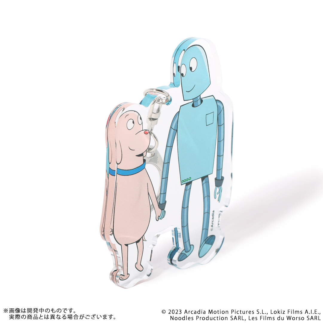 映画「ロボット・ドリームズ」】 仲良く手をつなぐドッグとロボットの