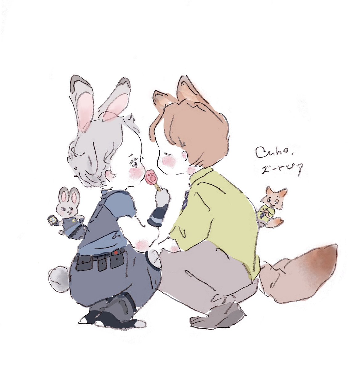 chahoページ 🐰🦊 #ズートピア