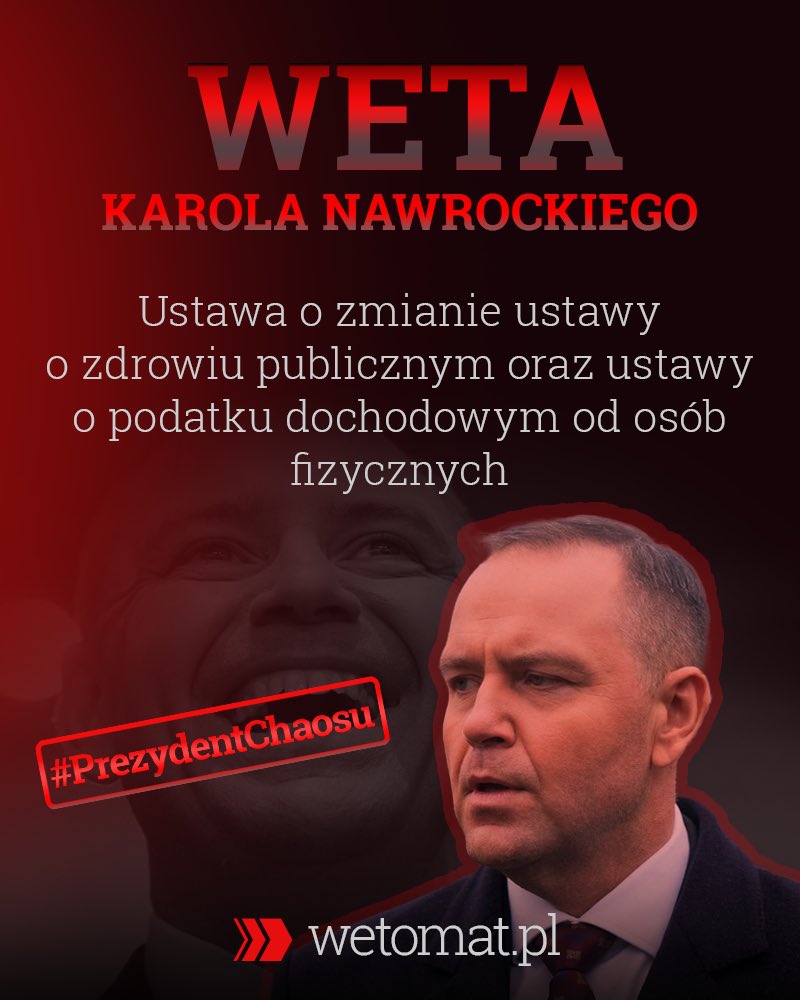 Obywatelska_KO's tweet image. Weto dla podniesienia opłaty cukrowej to mniejsze wpływy do NFZ❗️ 
#PrezydentChaosu