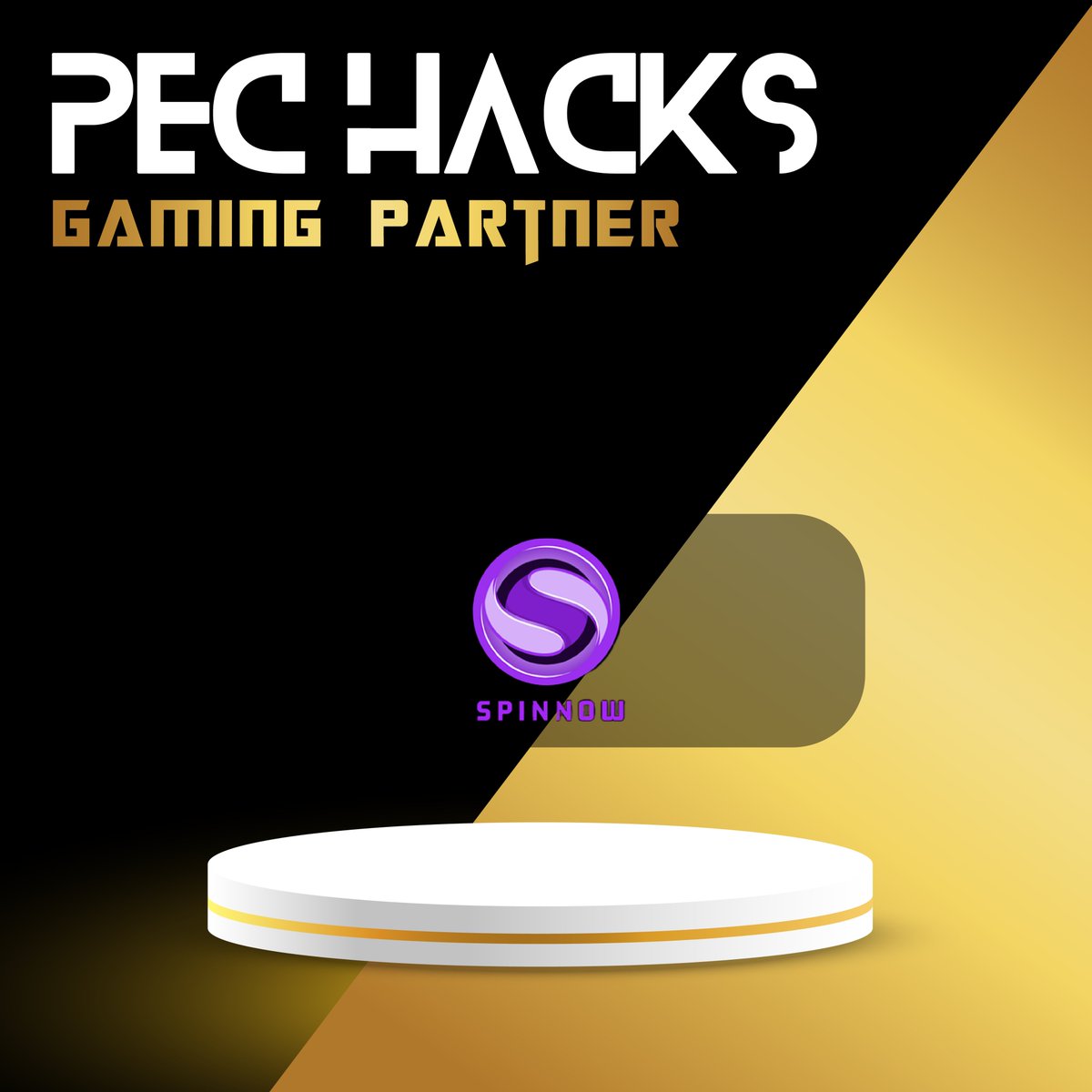 PECHacks's tweet photo. Proud to welcome Spinnow as the Gaming Partner for PEC Hacks 3.0. Spinnow is a fast-paced casual Ludo gaming platform that brings thrilling matches, timer-based modes, and global leaderboards to players looking for quick, competitive fun
Website: https://t.co/u5rc8tIkRx https://t.co/iUilgwJYrn