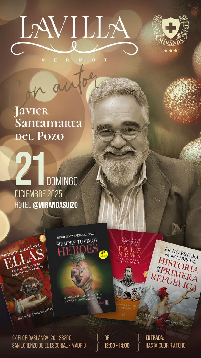 Alvarommar's tweet image. Este domingo, estaremos con nuestro querido @JaviSantamarta en un evento cultural que une, en perfecta simbiosis, #Literatura y #vermut 

Las cosas buenas, si están juntas, mejor. ☺️