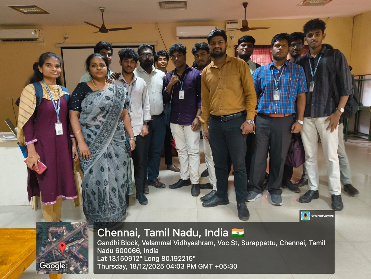 360digitmg's tweet image. AI for All: The Future Begins Here

An engaging orientation session at Velammal Engineering College , Chennai for 2nd &amp;amp; 3rd year AI &amp;amp; DS students, introducing Generative AI and Agentic AI with real-world use cases across Data Science and AI applications.

#AIForAll #GenAI