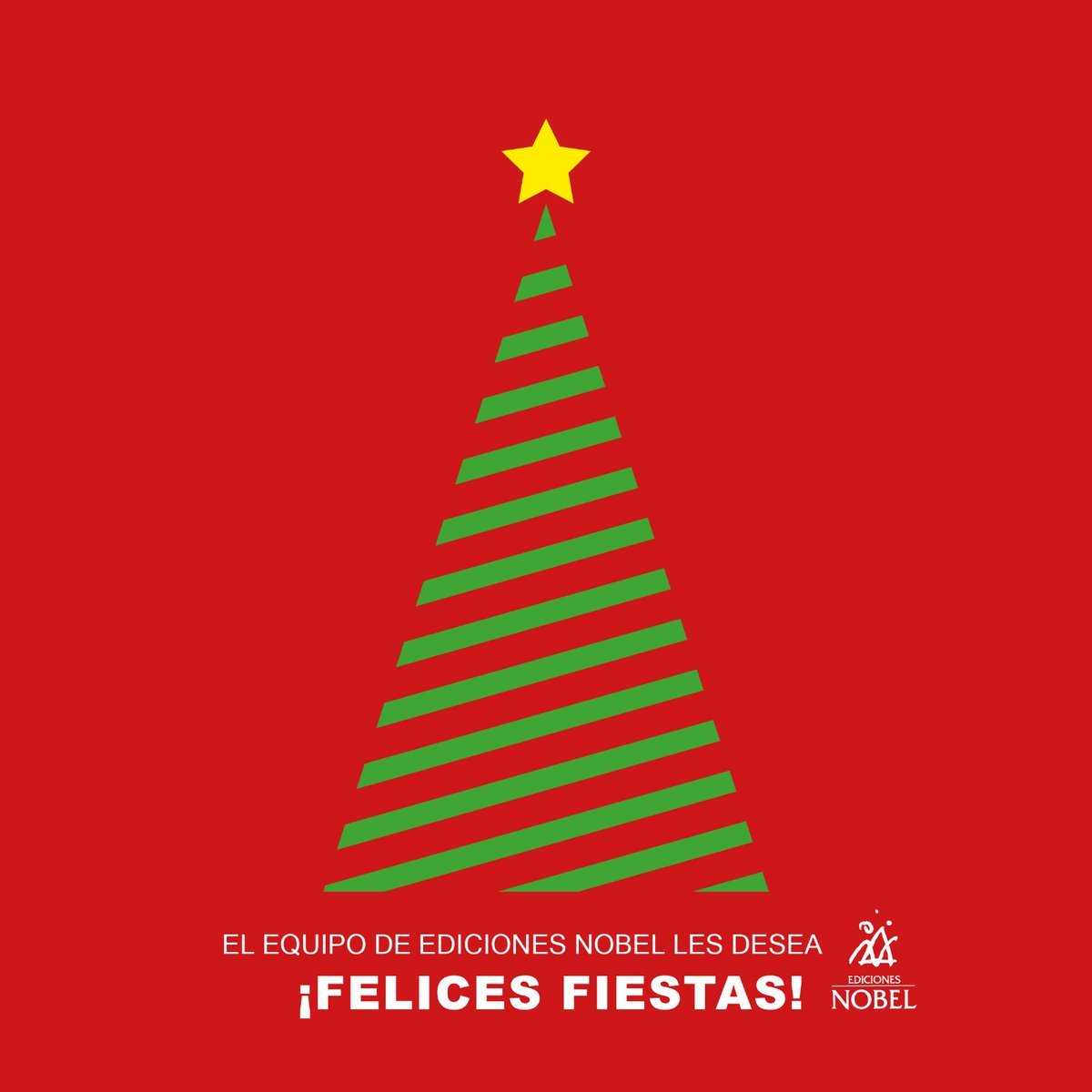 NobelEdiciones's tweet image. Feliz Navidad a todos nuestros lectores y seguidores.

edicionesnobel.com