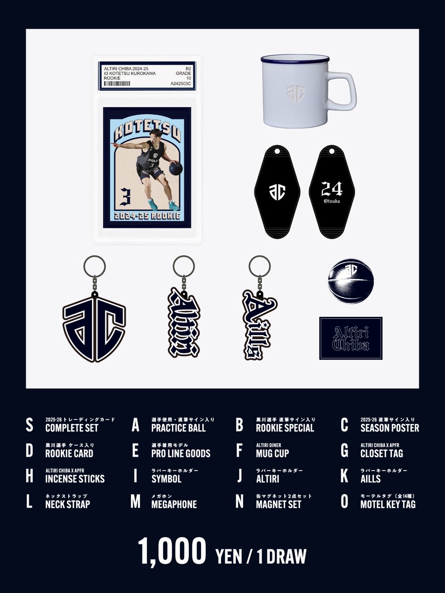 グッズ情報】 明日12/20(土)より、好評をいただいている「LUCKY DRAW