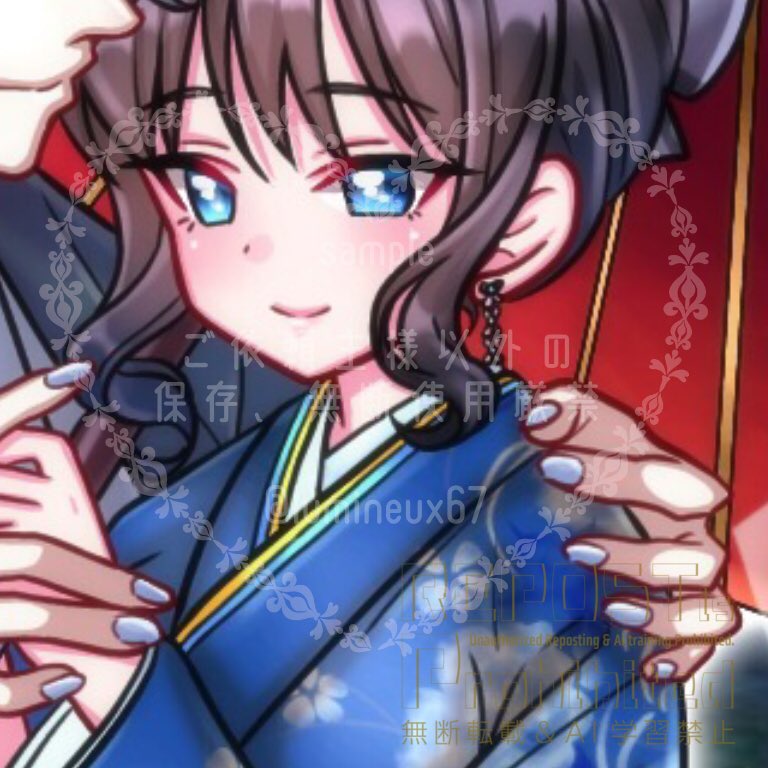 ～*✧︎♡ご依頼専用ページ♡✧︎*.～ Commission ご依頼で描かせて頂きました！ ありがとうございました👘✨