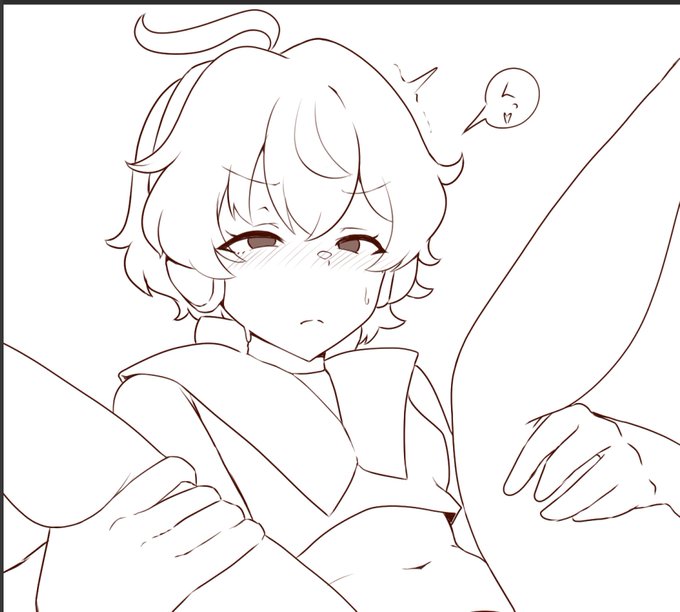 2人くらいハイチアーズのキャラを描くという意思表示 