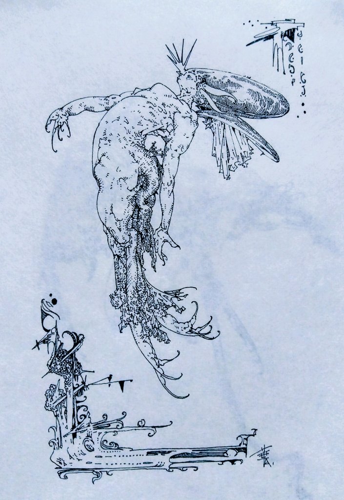 Katsukikoge's tweet image. 16000follower様有難うございます✒️
#私の作品知ってもらえたら幸せの極み