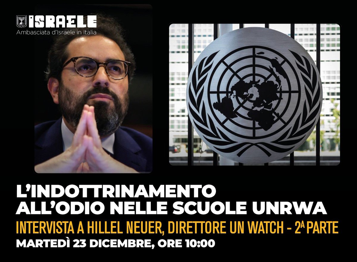 IsraelinItaly's tweet image. Non può esserci pace senza un’educazione alla tolleranza e alla coesistenza.

Per anni i bambini palestinesi sono stati cresciuti con l’idea che gli ebrei, Israele e l’Occidente sono i nemici da sconfiggere ad ogni costo. Odio e violenza sono stati e continuano ad essere le…