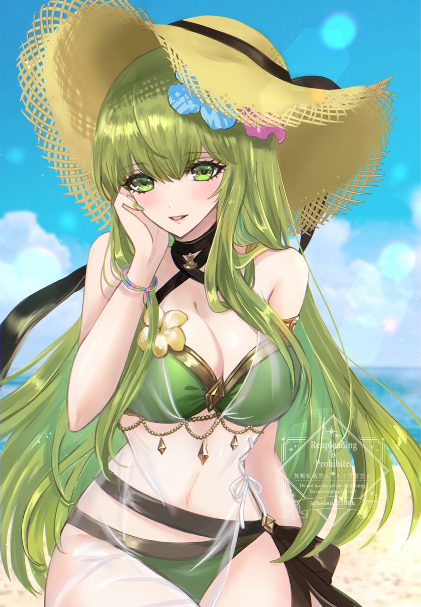 helen2210hk's tweet photo. 今年はエコーズ女子水着描けて良かった🏖️ 再掲
#FEH #FeEchoes https://t.co/ampxx4rGVn