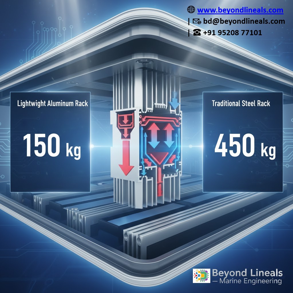 🔋Lightweight &amp; Corrosion-Resistant Battery Racks for Electric #Boats!
#Aluminum #extrusions are ideal for #EV #Marine  battery racks due to their high strength, lightweight profile, &amp; excellent corrosion resistance against moisture &amp; #saltwater #environments.