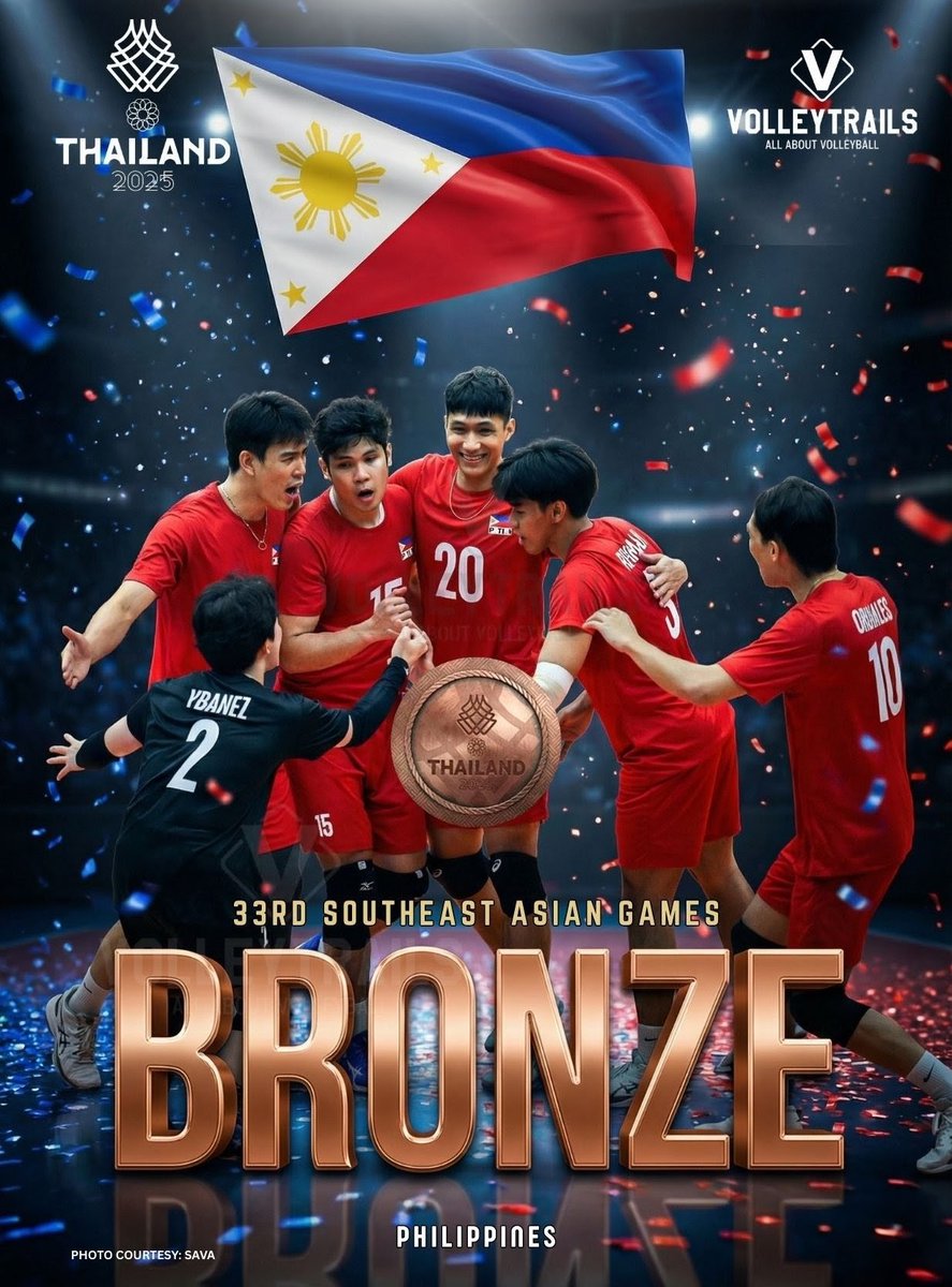 volleytrails's tweet image. WHAT A DAY FOR PHILIPPINE VOLLEYBALL! 🇵🇭✨

History made on the sands and a triumphant return on the hardcourt!

🥇 GOLD: Alas Pilipinas Women’s Beach Volleyball makes history!

🥉 BRONZE: Alas Pilipinas Men’s Team fights their way back to the podium!

Mabuhay ang atletang…