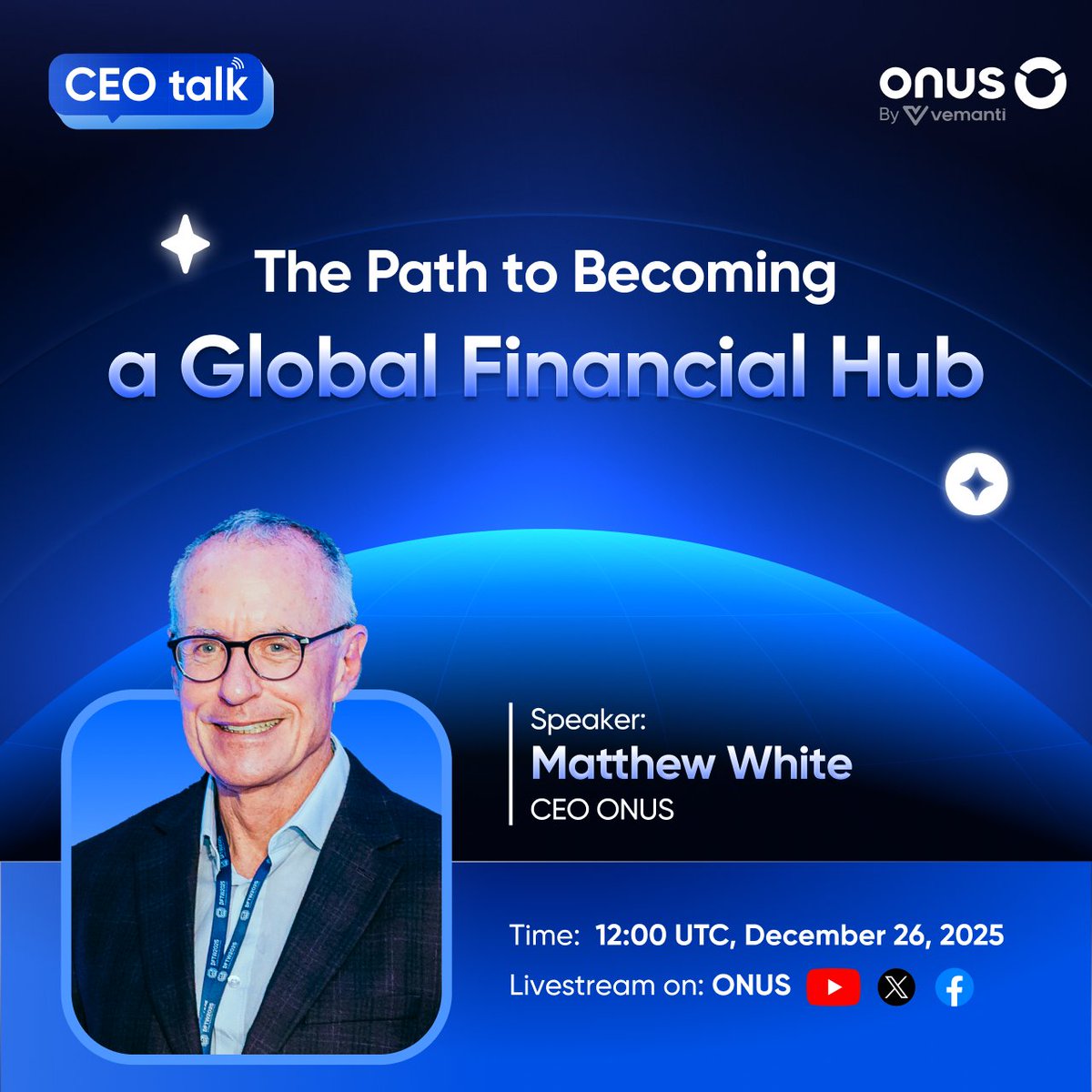 CEO Talks: ONUS 2026 – The Path to Becoming a Global Financial Hub

ONUS is entering a new phase of growth with a long-term orientation: to become a Global Financial Hub - a unified global financial platform where users can invest, trade, save, make payments, and access a wide