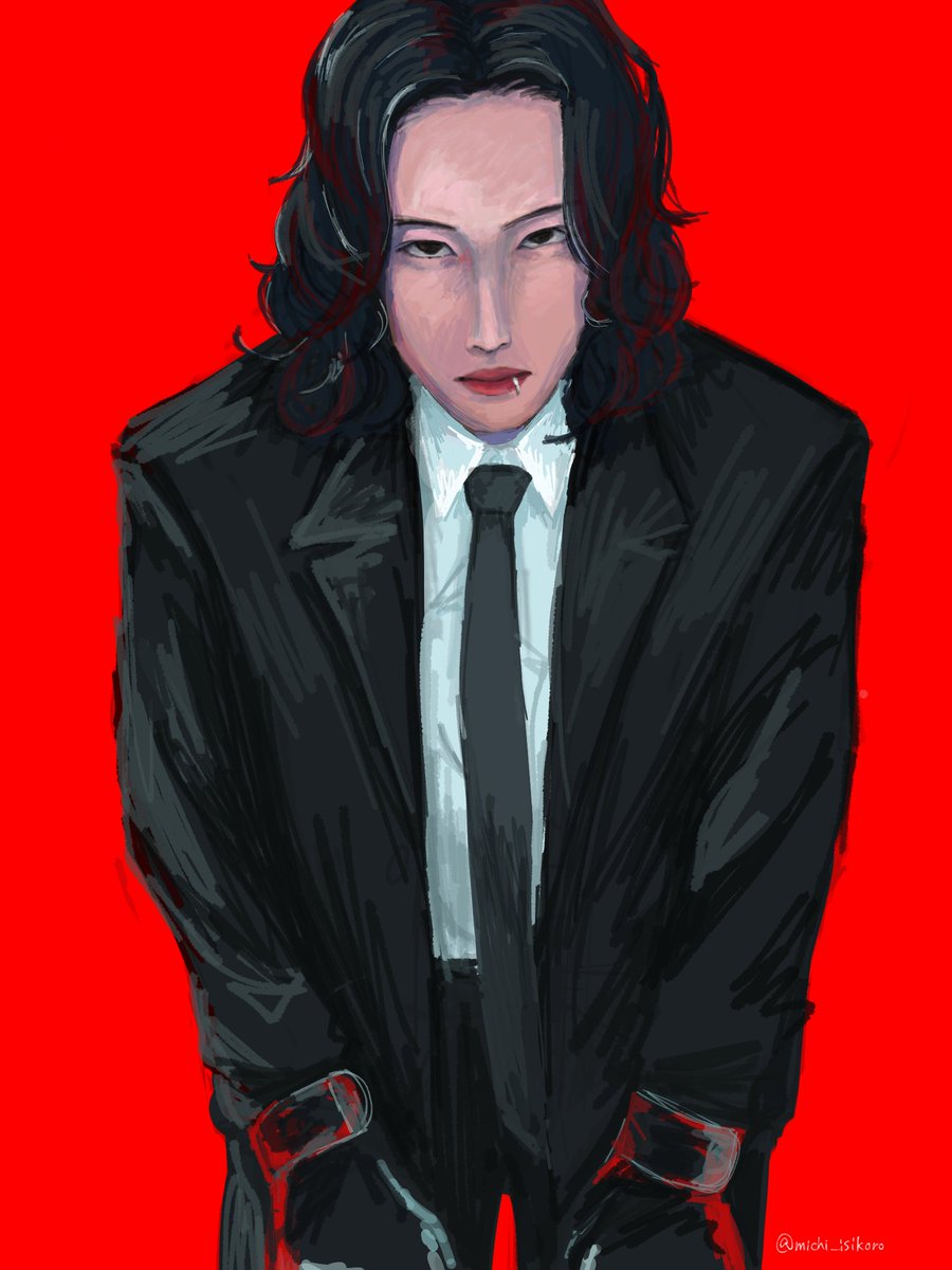 michi_isikoro's tweet photo. これは落書き
#キタニタツヤを描画せよ https://t.co/acA2Im2UZU