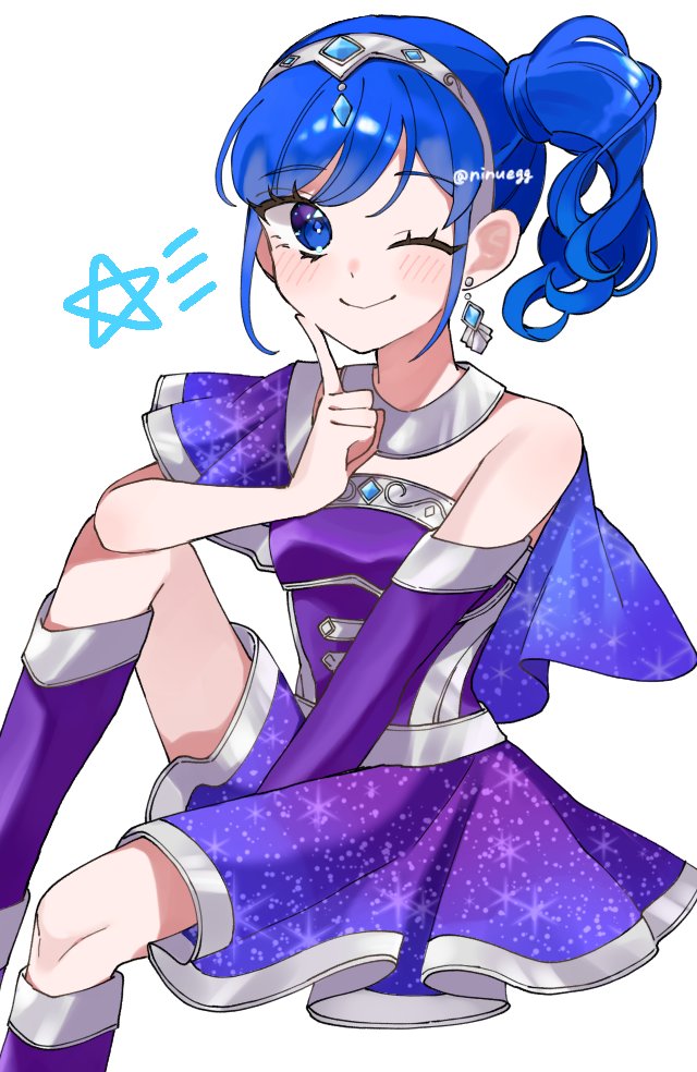 天の川コズミックコーデ💫 #アイカツ #aikatsu #霧矢あおい