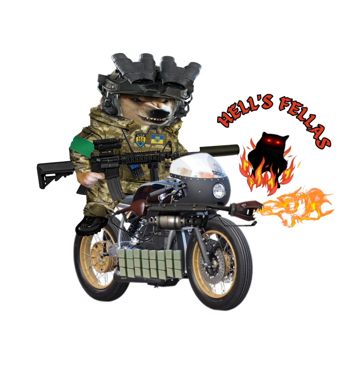 A new star watches over Ukraine and those of us still earthbound mourn the loss of our brother <a href="/iamundertow/">We are Undertow</a> 

He was one of our earliest members  and brought his wit, warmth and humour to so many fundraisers. 

We’ll see you again when the road meets the sunrise, fella. 🫡