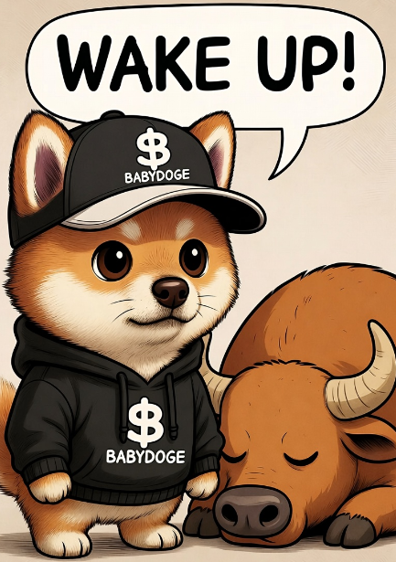 BabyDogeDaily's tweet photo. Wake up bull! ⏰ $BABYDOGE https://t.co/XhLL5Qk4Rl