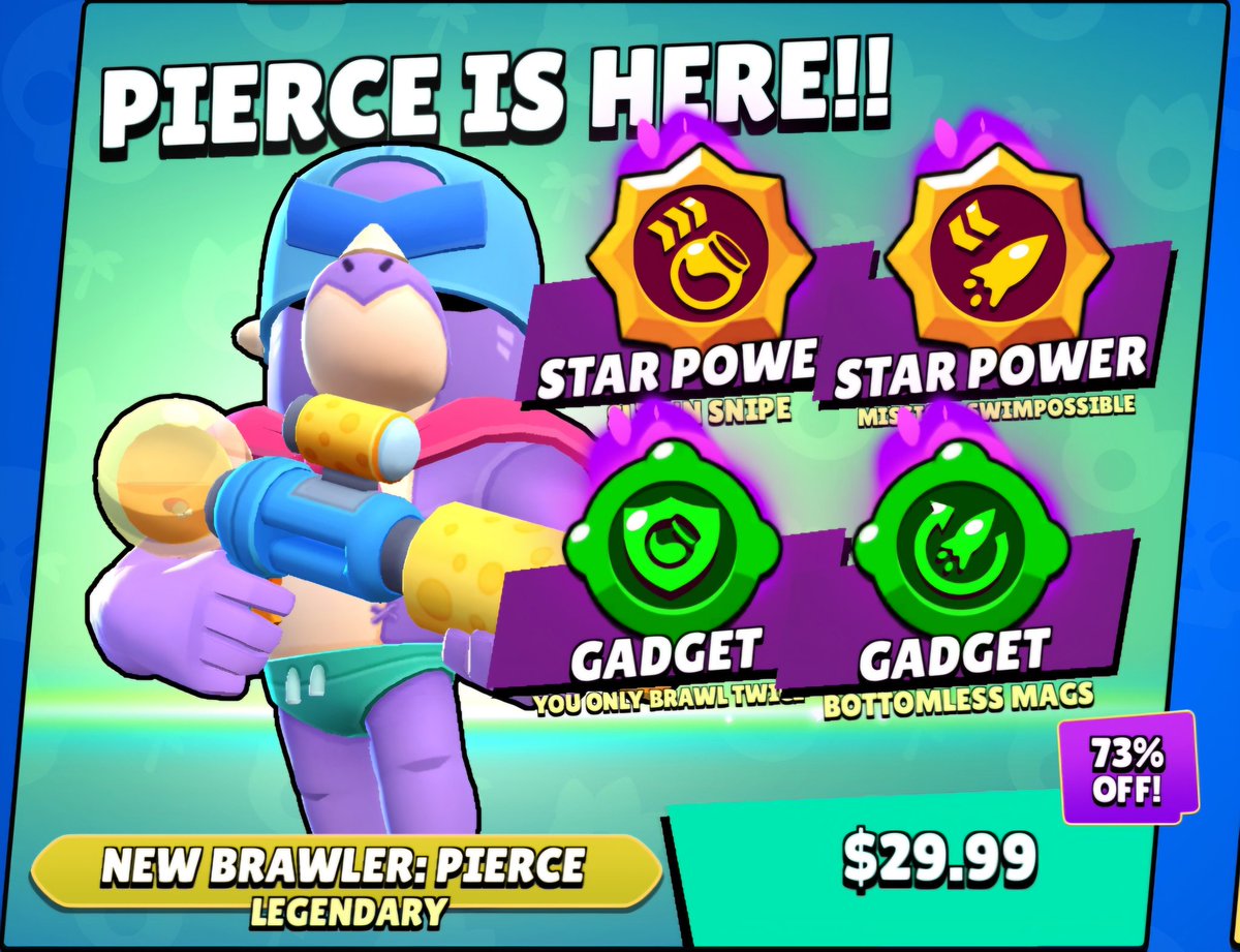 🎁 ×2 Pierce Pack 🎁

To Enter :

- Retweet ♻️ 
- Follow <a href="/FFlevi_/">Levi</a> 
- Follow <a href="/Ludi_CR/">ʟᴜᴅɪ</a> 
- Comment Any Emoji 💬 

Good Luck , Winners In A Few Days via paypal  ⏰️ #BrawlStars
