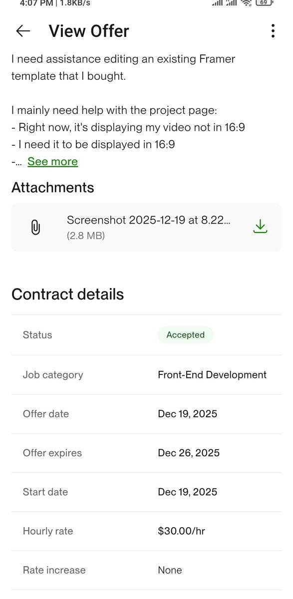 FaisalD21806's tweet image. Completed multiple successful projects on Upwork ⭐⭐⭐⭐⭐
Now open for my next challenge.
Let’s make it happen!
#UpworkSuccess #Freelancer