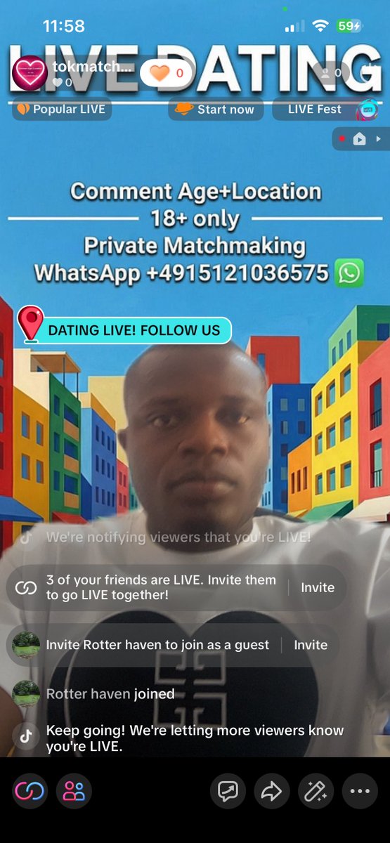 Another day to go live.