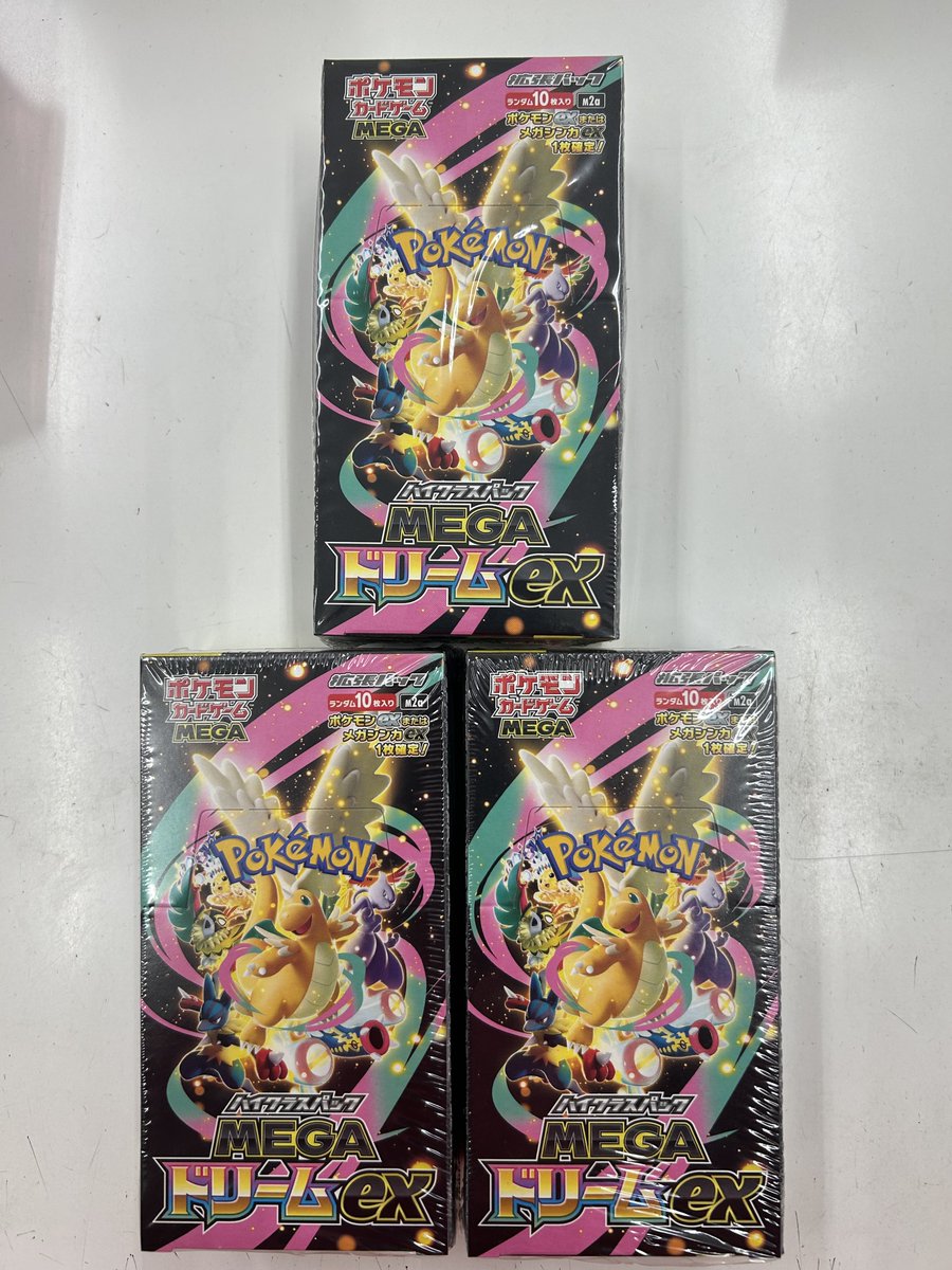 😀😀オリパ祭情報⑯😀😀 新品パック 12/20(土)販売開始 ポケモン・MEGA