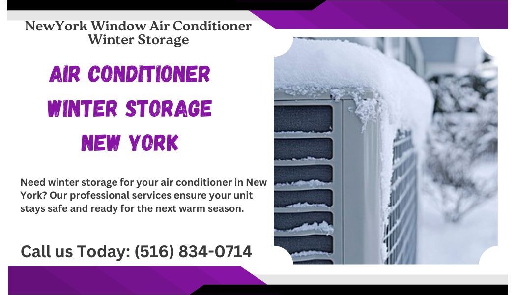 NewYork Window Air Conditioner Winter Storage tweet media
