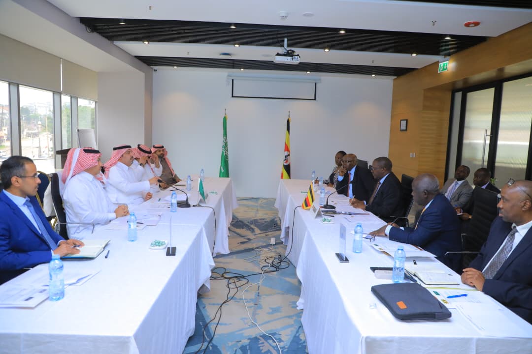 Happening Now! 🇺🇬🤝🇸🇦 Uganda and the Kingdom of Saudi Arabia holds their First Political Consultations in Kampala, marking a historic step in deepening strategic ties on diplomacy, peace, security and global cooperation. #UgandaSaudiRelations #PoliticalConsultations #VisitUganda