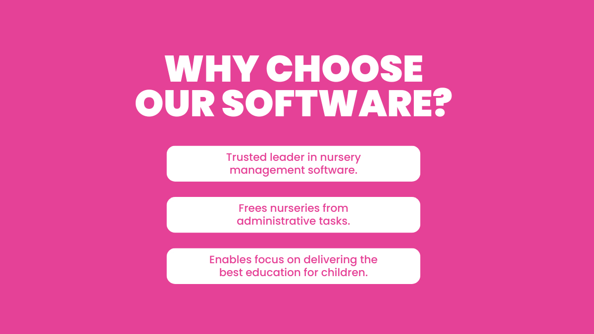 Your days are busy enough without software adding extra noise. The right system should feel like support, not another task on your list 💻 

#nurseryinabox #nurserysoftware #earlyyearsmanagement #nurserylifeuk #childcareleaders #uknurseries #earlyyearscommunity